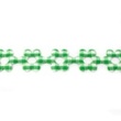 [144R-30184] [144R] Fiore Rombo Con Fiberfill (Verde Mela)