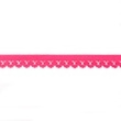 [149R-30094] [149R] Elastic Lace With Flower (Fuchsia)