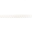 [149R-30103] [149R] Elastický Pásek Krajka S Květinou (Vlněná Bílá)