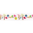 [151R-30307] [151R] Printed Rib Ribbon Digital (Bird)