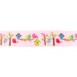 [151R-30308] [151R] Printed Rib Ribbon Digital (Birds)
