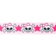 [152R-30312] [152R] Printed Rib Ribbon Digital (Skulls)