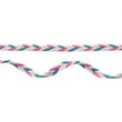 [154R-43130] [154R] Flätat läderband Multi (Mint)
