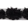 [155R-30081] [155R] Fiore Grande A Tulle (Nero)