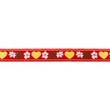 [162R-30126] [162R] Taśma Bawarska Serce (Czerwony)