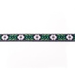 [164R-30153] [164R] Klassisk bayersk blomma  (Svart)