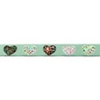 [168R-30421] [168R] Cartoon Ribbon (Světle Petrol)