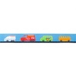 [168R-30429] [168R] Cartoon Ribbon (Aqua)
