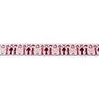 [168R-30471] [168R] Cartoon Ribbon (Baby rosa)