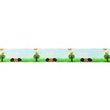 [168R-30478] [168R] Cartoon Ribbon (Tmavě Hnědá)