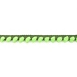 [175R-40504] [175R] 2-coloured Pom Pom Lace (Olivově Zelená)