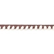 [175R-40509] [175R] 2-coloured Pom Pom Lace (Taupe)