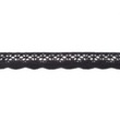 [176R-40488] [176R] Baumwollspitze Colour Line (Schwarz)