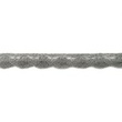 [176R-40494] [176R] Nastro Pizzo Di Cotone Colour Line (Grigio Scuro)