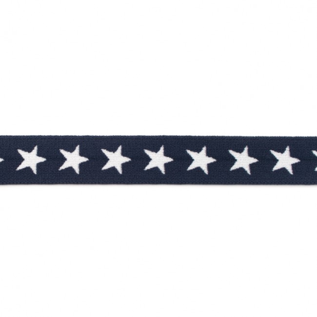[177R] Elastic With Woven Star
