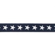 [177R-40628] [177R] Elastic With Woven Star (Dark Blue)
