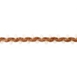 [182R-41211] [182R] Small Knitted Flower Trim (Dark Taupe)