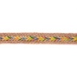 [185R-40845] [185R] Ruban De Jute Arête De Poisson Colour Line (Multi Foncé)