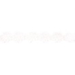 [188R-40983] [188R] Cinta Flor Tejida Grande (Blanco)