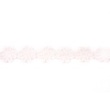 [188R-40984] [188R] Stuha Háčkovaný Květ Velký (Vlněná Bílá)