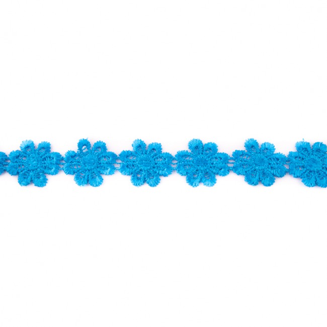[188R] Crocheted Flower Trim Large