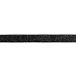 [191R-40865] [191R] Glitzerband 15 mm (Schwarz)