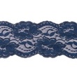 [197R-44427] [197R] Dentelle Extensible Uni (Bleu Foncé)