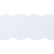 [197R-44438] [197R] Dentelle Extensible Uni (Blanc)