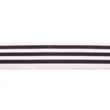 [199R-40928] [199R] Élastique Colour Line Rayure 40 mm (Blanc)