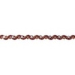 [200R-40912] [200R] Ric Rac Sequin Trim (Brown)