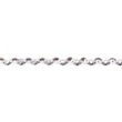 [200R-40922] [200R] Zackenlitze Paillet (Dunkel Grau)