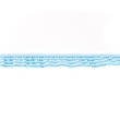 [203R-40856] [203R] Elastisches Karoband Rüsche (Hell Blau)