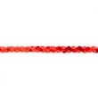 [206R-40817] [206R] Sequin Trim Ric Rac (Red)