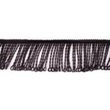 [207R-40909] [207R] Gedreht Fransenborte (Schwarz)