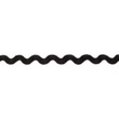 [208R-41145] [208R] Zigzagband Groot (Zwart)
