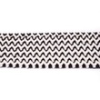 [209R-42693] [209R] Flätad resår med läder (Off-white)