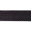 [209R-42696] [209R] Elastico Intrecciato Con Finta Pelle (Nero)