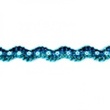[211R-40841] [211R] Glitter Trim Wave (Aqua)