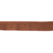 [221R-41350] [221R] Nastro Frangiato Di Pelle Scamosciata 3 cm (Marrone)