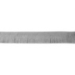 [221R-41354] [221R] Fransenband Wildleder 3 cm (Grau)