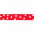 [227R-41626] [227R] Elastic With Woven Star 25 mm (Red)