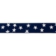 [227R-41629] [227R] Elastic With Woven Star 25 mm (Dark Blue)