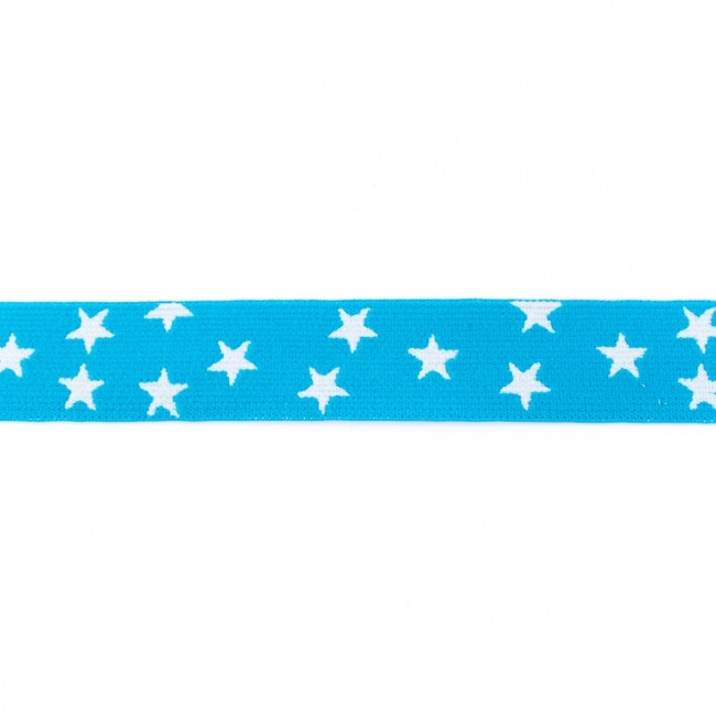 [227R] Elastic With Woven Star 25 mm