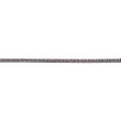 [228R-41561] [228R] Ruban Suèdine Avec Studs Argenté (Noir)
