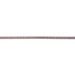 [228R-41562] [228R] Zamszowa Taśma Ze Srebrnymi Ćwiekami (Czekolada)