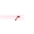[231R-41373] [231R] Fermeture É Fleur Perforé (Rose)