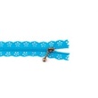 [231R-41382] [231R] Zipper Flower Punched (Aqua)