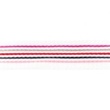 [233R-41776] [233R] Ruban Sangle Polypropylène Multi Rayure (Fuchsia)