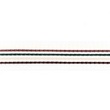 [233R-41777] [233R] Ruban Sangle Polypropylène Multi Rayure (Choco)