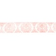 [236R-41835] [236R] Bavlněná Stuha Ornament (Růžový)